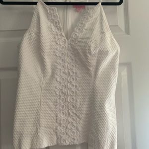 White Lilly Pulitzer Tank - 6